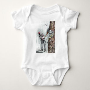 Axe Man no chainsaw Baby Bodysuit