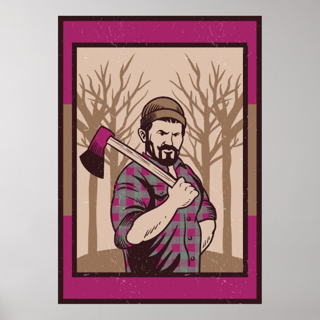 Axe man poster (Front)