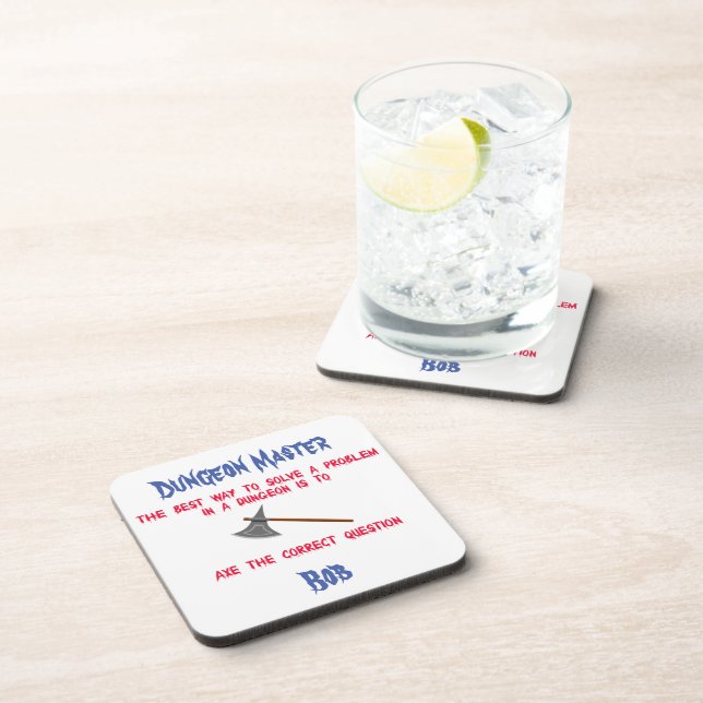 Axe the correct questions coaster (Right Side)