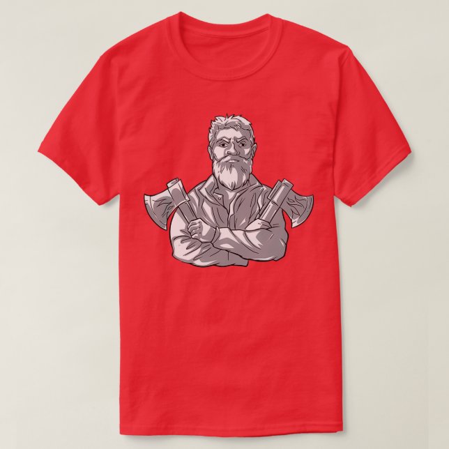 Axe Thrower Axe Throwing Hatchet Competition Class T-Shirt (Design Front)