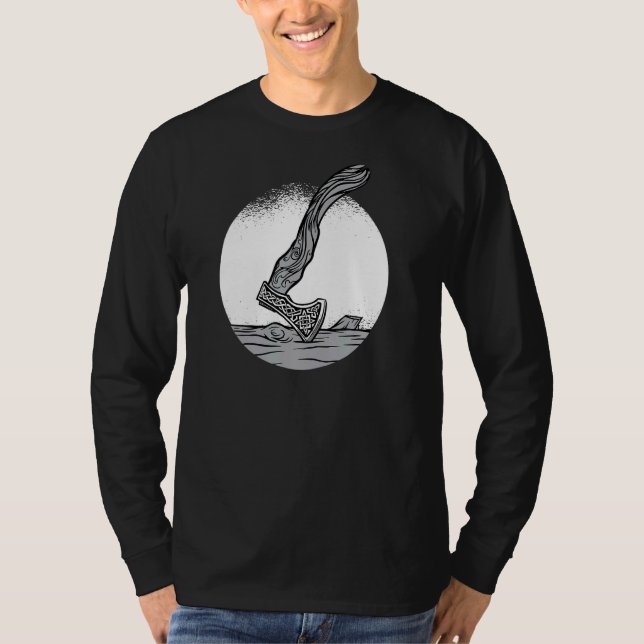Axe Thrower Lumberjack  Axe Throwing T-Shirt (Front)