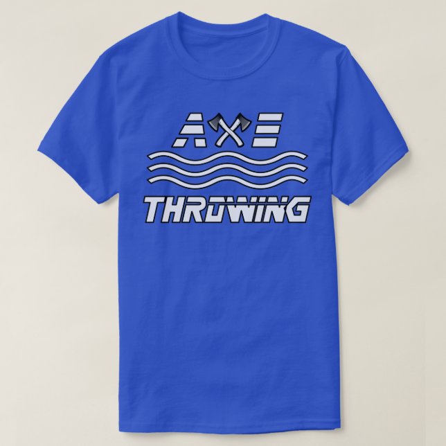 Axe Throwing 12 T-Shirt (Design Front)