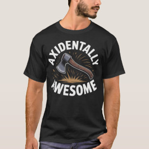 Axe Throwing Bullseye Axe Thrower Hachet Throwing T-Shirt