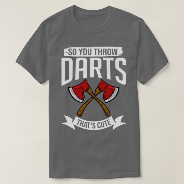Axe Throwing Competition Throw Game Thrower 11 T-Shirt (Design Front)