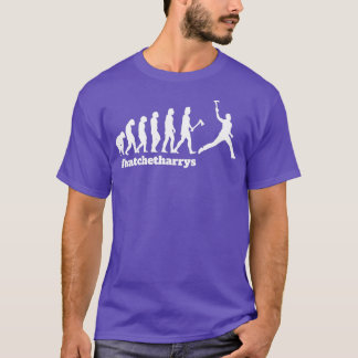 Axe Throwing Funny Evolution T-Shirt