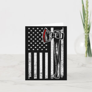 Axe Throwing Novelty For Men Women Ax Thrower Axe Card