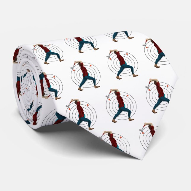 Axe Throwing Tie (Rolled)