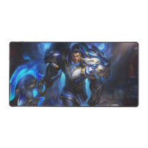 Axe Wielder Gaming Desk Mat | Weapon Master Design