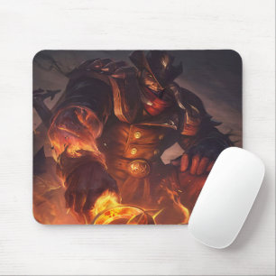 Axe Wielder Gaming Mousepad High Noon Cowboy Pad