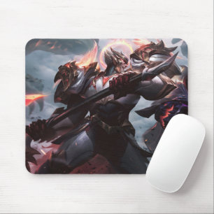 Axe Wielder Gaming Mousepad   Legendary Warrior