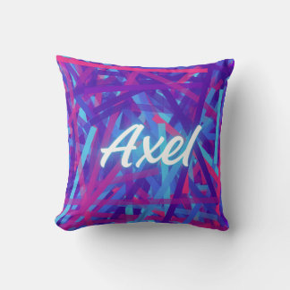 Axel – Bold Modern Name Design Cushion