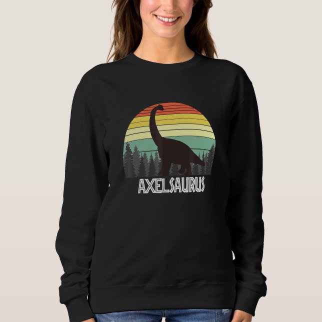 Axelsaurus Axel Saurus Sweatshirt (Front)