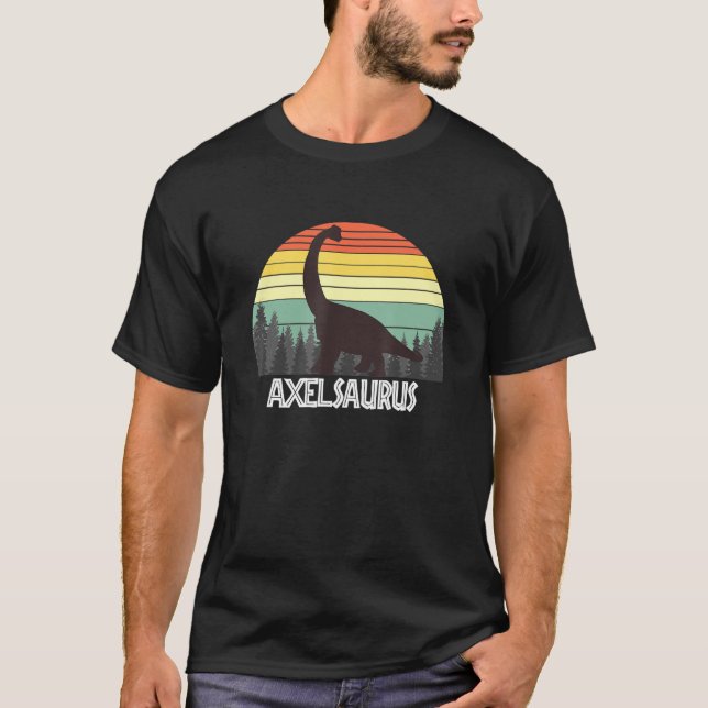 Axelsaurus Axel Saurus T-Shirt (Front)