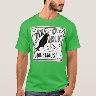 AxeOHolics Anonymous Black Raven T-Shirt