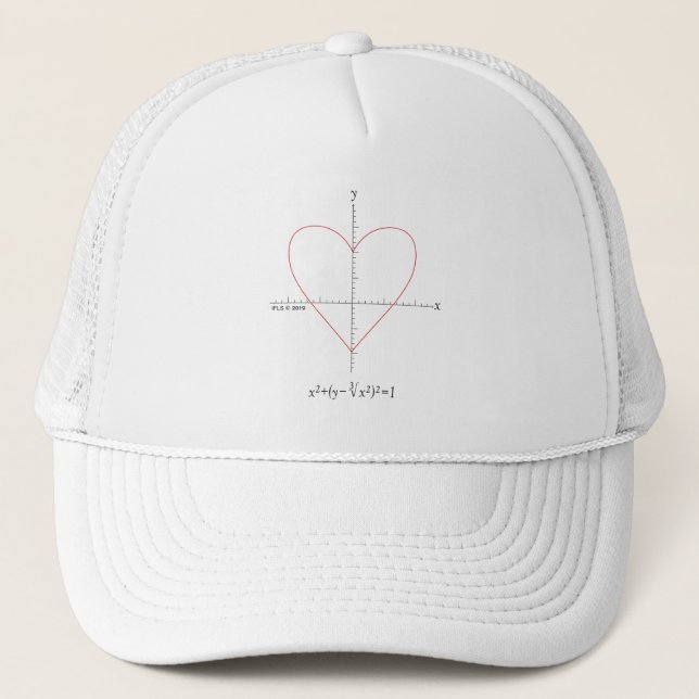 Axes Heart Trucker Hat (Front)