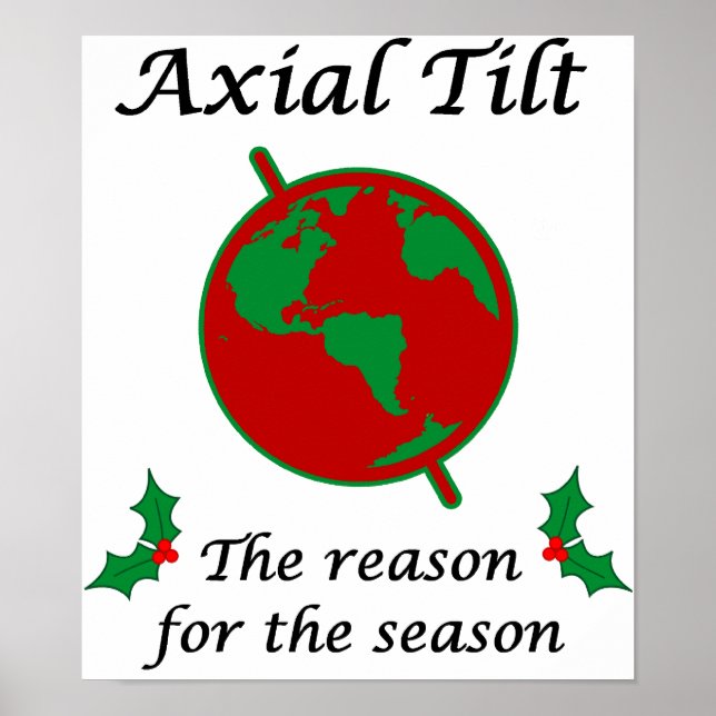 Axial Tilt Reason for the Season Poster (Front)