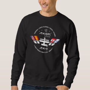 Axiom Axe 1 Mission Canada Astronaut Mark Pathy Dr Sweatshirt