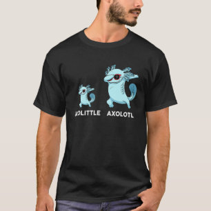 Axolittle Axolotl Kids Dabbing Amphibian Cute Axol T-Shirt