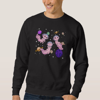 Axolotl Amphibian Sayings 3 Sweatshirt