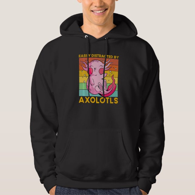 Axolotl Amphibian  Sayings  7 Hoodie (Front)