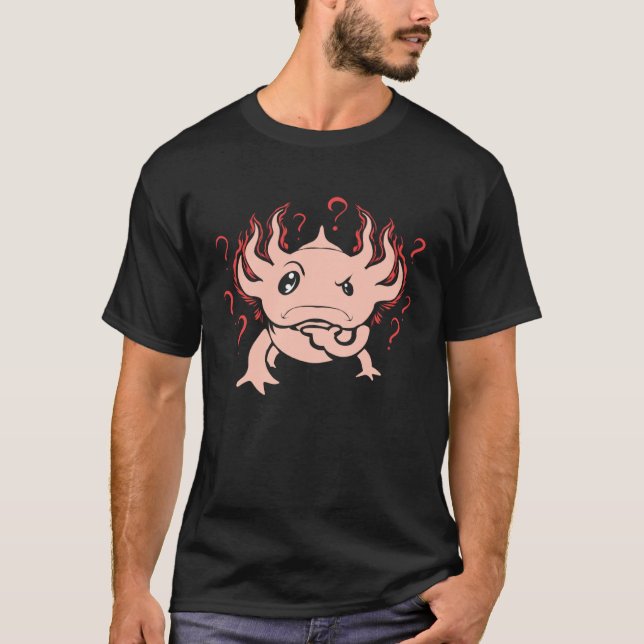 Axolotl  Amphibians Axolotls Lizards T-Shirt (Front)