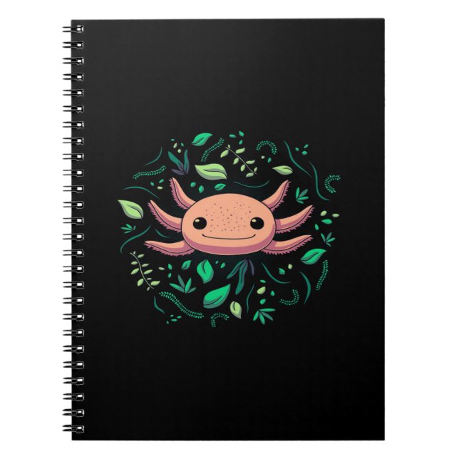 Axolotl Animal Cute Pet | Cool Animal Lovers Notebook (Front)