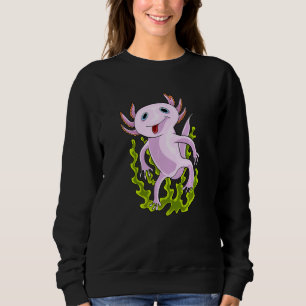 Axolotl Animal Women Mexican Fish Amphibian 1 Sweatshirt