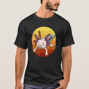Axolotl Animal Women Mexican Fish Amphibian 1 T-Shirt
