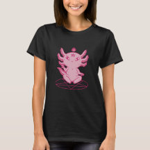 Axolotl Baphomet Pagan Black