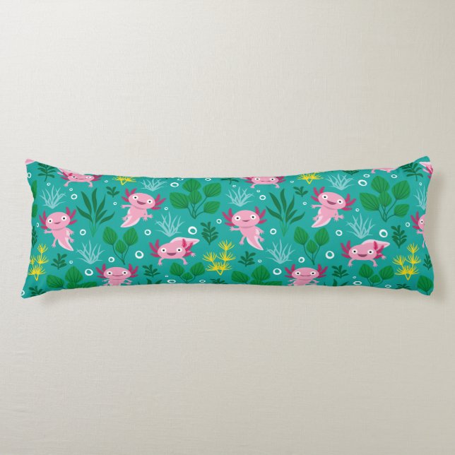 Axolotl Body Pillow (Front)
