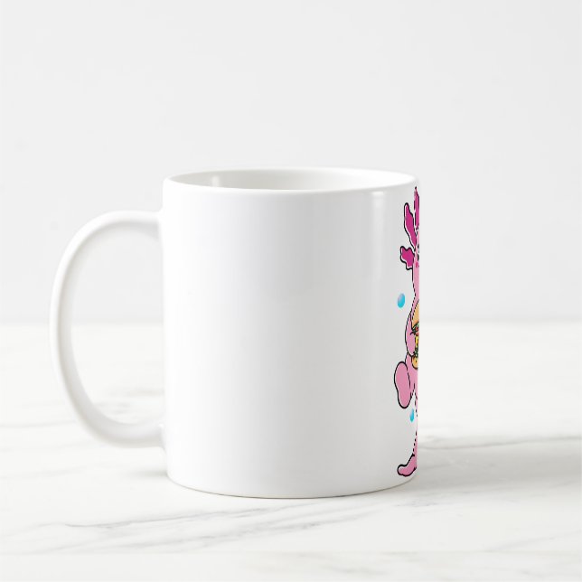 Axolotl Burger  Coffee Mug (Left)