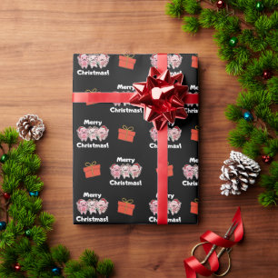 Axolotl Christmas Cute Axolotls Merry Christmas Wrapping Paper