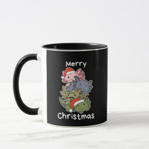 Axolotl Christmas Tree Christmas Animals Axolotls Mug