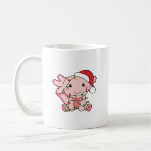 Axolotl Christmas Winter Animals Axolotls Coffee Mug
