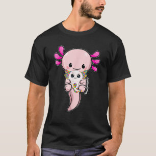 Axolotl Clothes Kids Autism Awareness Brother Sist T-Shirt