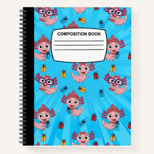 Axolotl Composition Notebook