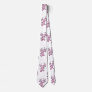 Axolotl Dabbing Neck Tie