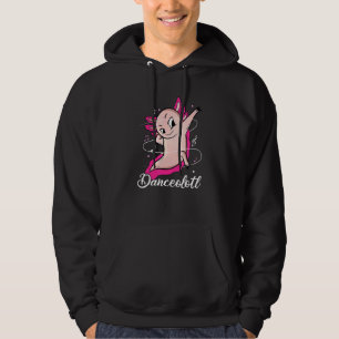 Axolotl Dancing Danceolotl Amphibian Dancer Women Hoodie