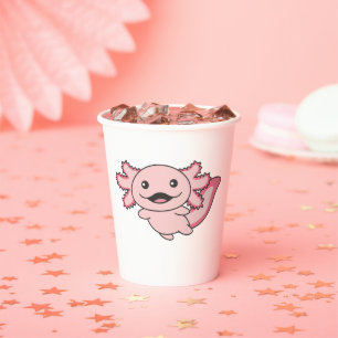 Axolotl Different Types Of Axolotls Cute Animals C Paper Cups