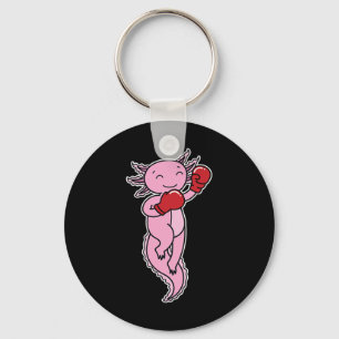 Axolotl Does Boxing Key Ring