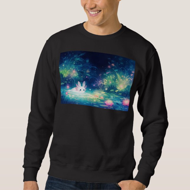 Axolotl Enchanted Pond Sweatshirt (Front)