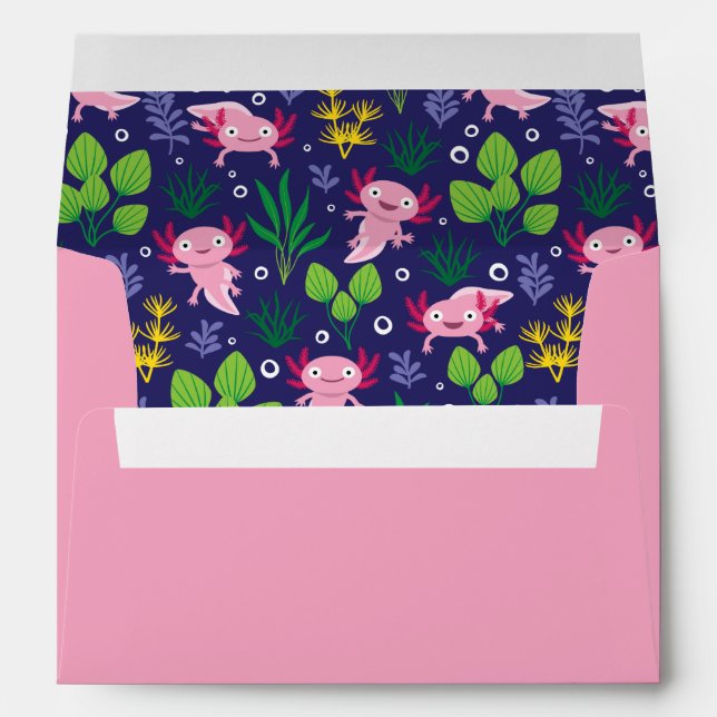 Axolotl Envelope (Back (Bottom))