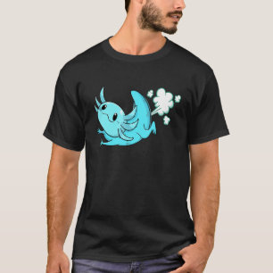 Axolotl Fart Fartalotl Mexican Fish Animals Axolot T-Shirt