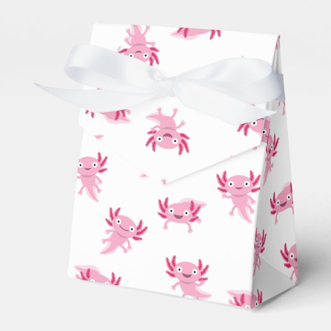 Axolotl Favour Box (Front Side)