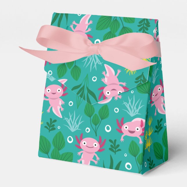 Axolotl Favour Box (Front Side)