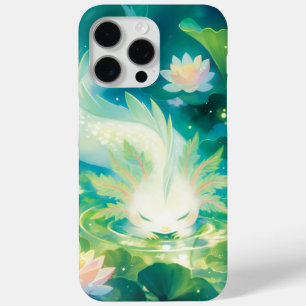 Axolotl Floral Oasis iPhone 15 Pro Max Case