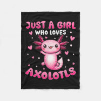 Axolotl For Girls Just A Girl Who Loves Axolotls
