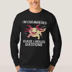 Axolotl For Men Women Aquatic Salamander T-Shirt