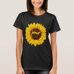 Axolotl For Women Men Salamander Pet Sunflower T-Shirt
