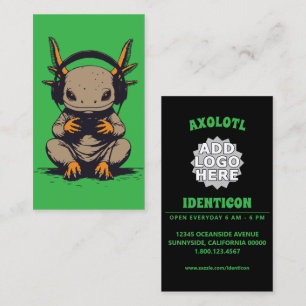 axolotl gamer business card